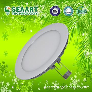 Ultrathin 9W LED Round Panel Light No air-pollution No RF interference